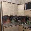 Кухонный гарнитур, фасад пластик текстура дерева